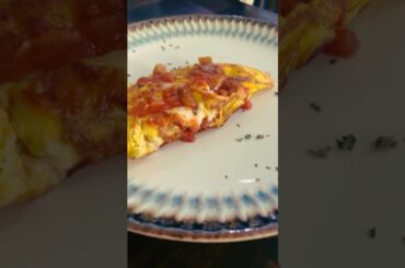 Do you put salsa on your omelette? #shorts