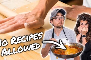 My Italian Wife Challenged Me to Cook Her Favorite Food... WITHOUT RECIPES