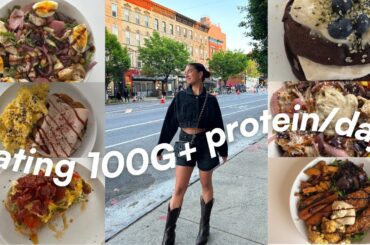 WHAT I EAT IN A WEEK | 100G+ PROTEIN PER DAY