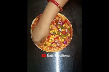 How to Make Pizza at home without Oven #shorts