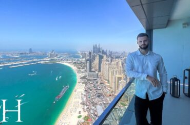 Inside a $32,000,000 Dubai Penthouse 'The Address' with Highest Infinity Swimming Pool in the WORLD!