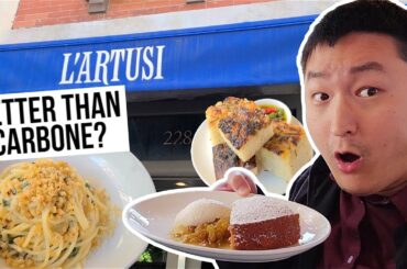 Trying NYC's BEST Reviewed Italian Food! Is L'Artusi Worth the Hype?