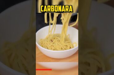 Best Italian Food - Pasta Carbonara
