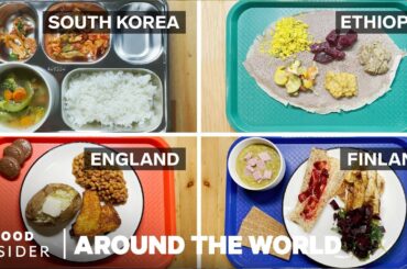 What School Lunch Looks Like Around The World | Around The World | Food Insider
