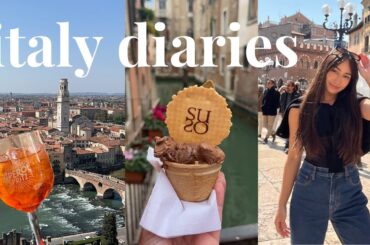 VERONA & VENICE ITALY VLOG 2023 // Gondala Ride, Gelato, Shopping