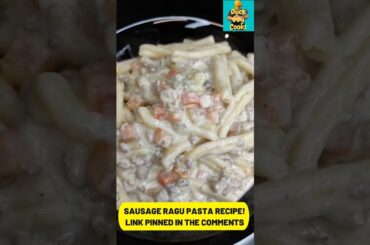 Meat Sauce Pasta-Sausage Ragu Casarecce! #yummy