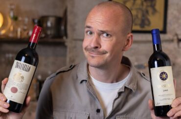 SUPER Supertuscan Tasting - Opening Sassicaia, Tignanello and Lucente