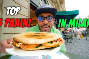 UNKNOWN Italian food - ITALY'S BEST 5 PANINI - Street food tour in Milan, You Must Eat These PANINI
