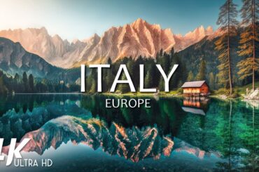 FLYING OVER ITALY (4K UHD) - Relaxing Music Along With Beautiful Nature Videos - 4K Video Ultra HD
