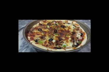 Pizza Recipe | Air Fryer Pizza Recipe | Easy Homemade Pizza #viral #shorts #pizza #airfryeroven