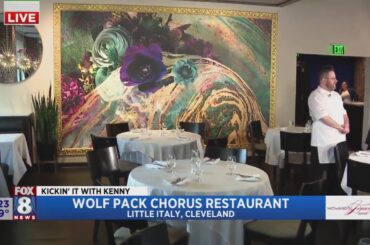 Kenny explores menu & dining experience at Wolf Pack Chorus restaurant