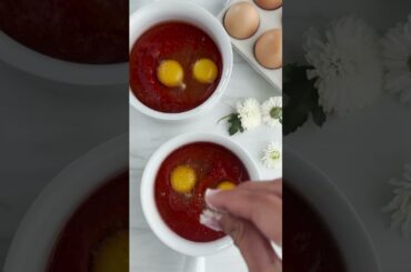 These Italian baked eggs make the perfect breakfast