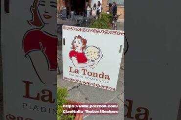 One more little memory from #italy a wonderful #piadina #romagnoli #ciaoitalia #recipes #pbs