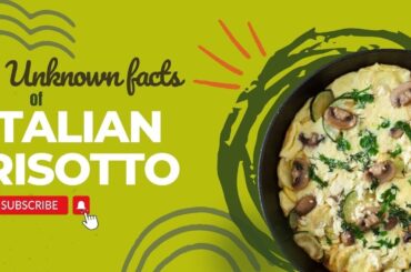 ITALIAN RISOTTO with Unknown Facts #trending #viral
