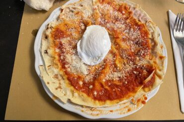 Panne frattau 😋 absolutely delicious (at Trattoria Zia Forica in Sassari)