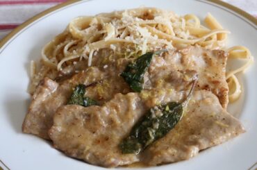 Italian Veal Piccatina al Limone