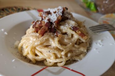 First time Spaghetti Carbonara