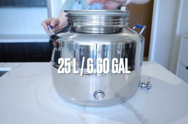 Sansone Olive Oil Canisters & Fusti - NSF Certified for Holding Olive Oil and More - Made in Italy