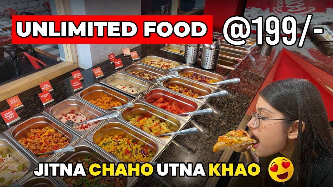Jitna Chaho Utna Khao | Unlimited Italian meal | Best unlimited pizza and starters Jitna Chaho Utna Khao | Unlimited Italian meal | Best unlimited pizza and starters