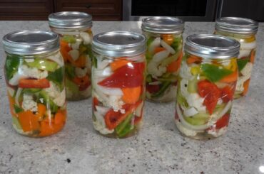 Italian Grandma Makes Giardiniera