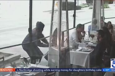Video captures purse thief targeting diner in a Culver City restaurant