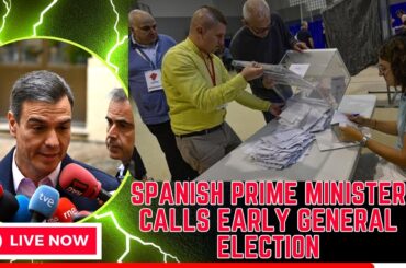 Spanish prime minister calls early general election after battering in regional vote