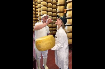 Making Parmigiano Reggiano in Italy; Farm to Table