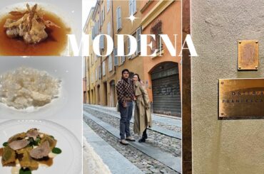 Italy Vlog: 2nd Wedding Anniversary at Osteria Francescana, World's Best Restaurant, San Domenico
