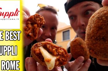 Where Is The Best Suppli In Rome? | Ep. 21 of Italy Food Reviews
