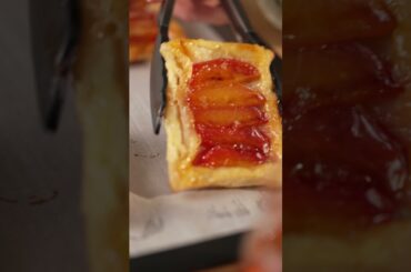 Caramelized Honey and Nectarine Pastry