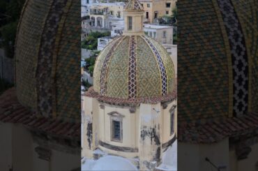 Positano Italy View from La Sponda Restaurant Sirenuse Hotel #shorts