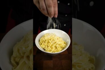 ASMR | Pasta Fettuccine alfredo ! #Shorts