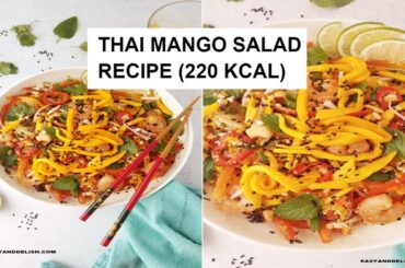 The Best Mango Salad Recipe| Healthy Recipes (Low Calorie) #shorts