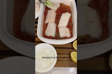 One-Pan MEDITERRANEAN COD | Simple & Delicious #shorts