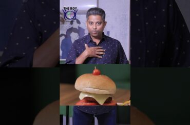 Check out this magnificent beast @theroyfinedining #restaurant #food #burger #tamil #shorts #viral