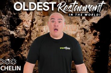 Eating in the World's OLDEST Restaurant!