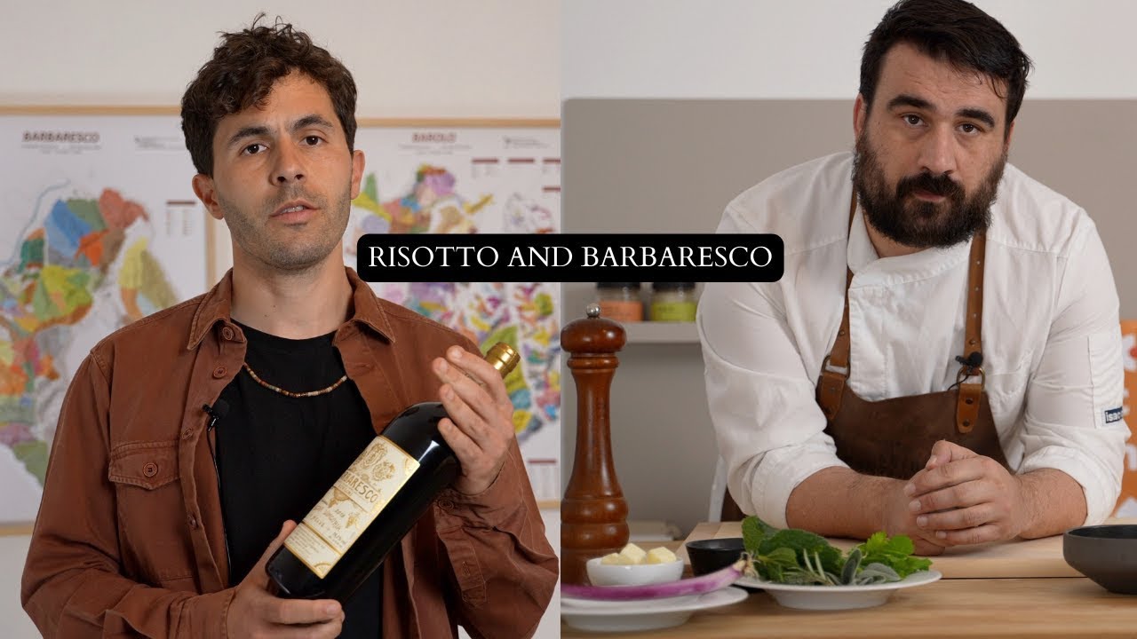 Barbaresco wine and Risotto alle Erbe – Sommelier and Chef from Italy try Wine Club recipes Barbaresco wine and Risotto alle Erbe - Sommelier and Chef from Italy try Wine Club recipes