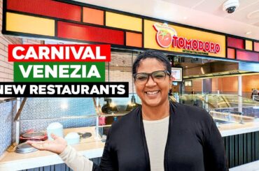 Carnival Venezia New Restaurants Review | Specialty & Complimentary
