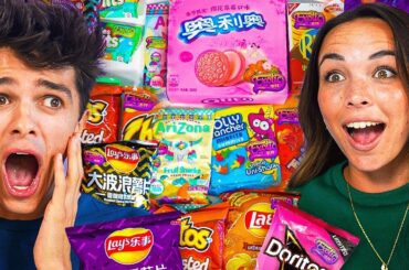 We Tried EXOTIC SNACKS For The FIRST TIME!