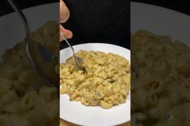 White Sauce Pasta ASMR Cooking #food #cooking #indianasmrworld #shorts #asmr #whitesaucepasta