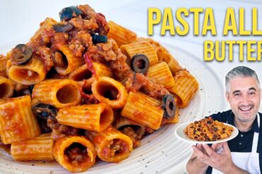 A Friend From Tuscany Tought Me This Delicious Pasta Recipe! PASTA ALLA BUTTERA