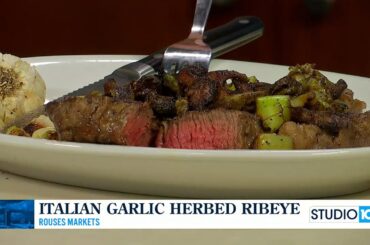 Recipe: Italian Garlic Herbed Ribeye