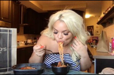 CHICKEN PARM ITALIAN DINNER MUKBANG! (MAGGIANO'S EATING SHOW) | WATCH ME EAT!