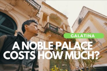 House hunting in Southern Italy and I found a palace! - Galatina, Puglia