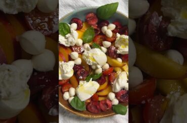 Stone Fruit Caprese