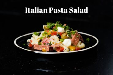 Italian Pasta Salad (Easy and Healthy Recipe)