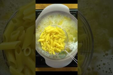 White Sauce Pasta Easiest Recipe #shorts