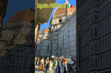 Charms of Florence italy: Mariya Del Fiore from outside 4k  #travelandfun #viral #travel #foryou #4k