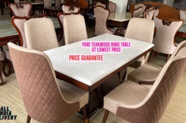 Dining Table Chair for Home at Cheapest Price in Kirti Nagar Furniture Market Delhi Dining Table Set