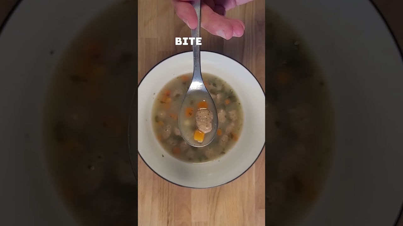 We’re Judging Trader Joes (5/12) Italian Wedding Soup #traderjoes #food #shorts We're Judging Trader Joes (5/12) Italian Wedding Soup #traderjoes #food #shorts